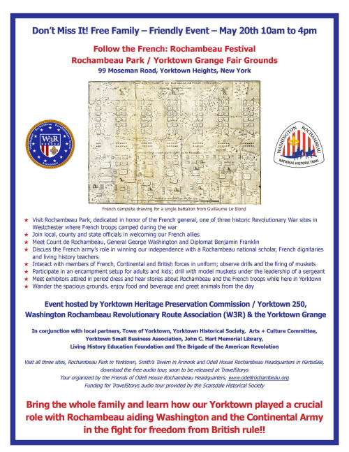 Rochambeau Event Flyer